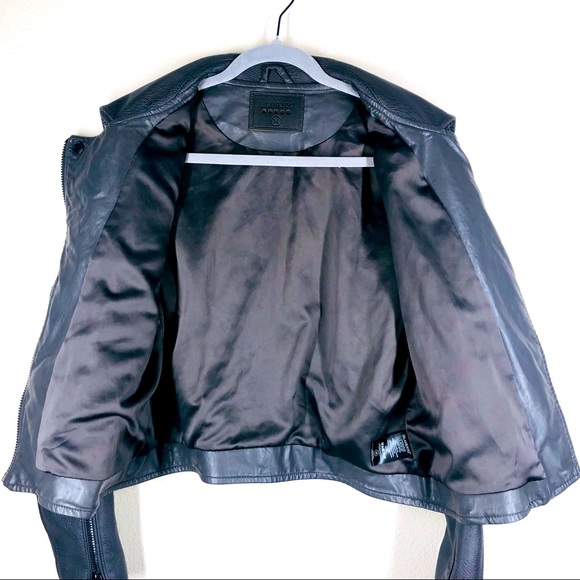 Blank NYC Faux leather Moto Jacket Medium - Picture 7 of 8